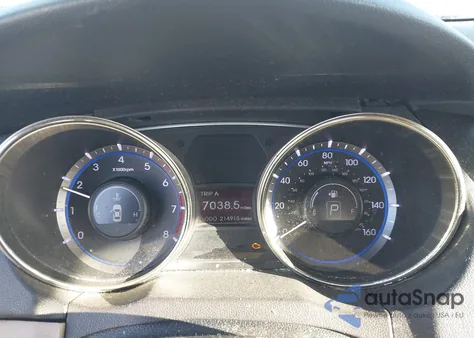 2012 Hyundai Sonata Limited 2.0T z USA, uszkodzony, nr VIN 5NPEC4AB1CH461509